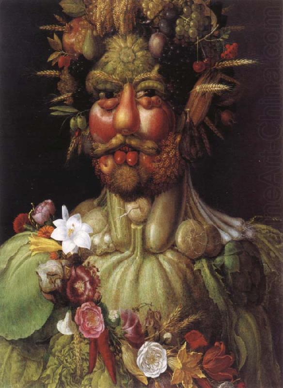 Giuseppe Arcimboldo Emperor Rudolf II as a Vertumnus china oil painting image